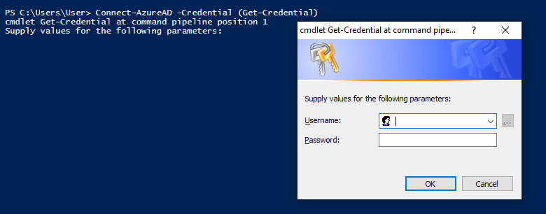 PowerShell, Azure : Access Azure AD via CLI with MFA