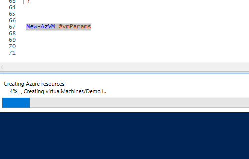 Azure, PowerShell : Creating a VM with PowerShell
